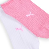 Женские носки Puma Rib Mesh Sneaker 2P White/Pink, s.39-42 фото №2 — интернет-магазин Desire.md