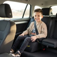 Scaun auto înălțător pentru copii Summer Baby Ibiza I-Size (4992) Black imaginea #5 — magazin online Desire.md