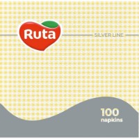 Șervețele de masă Ruta Silver Line Yellow 100pcs