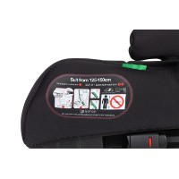 Scaun auto înălțător pentru copii Summer Baby Ibiza I-Size (4992) Black imaginea #3 — magazin online Desire.md
