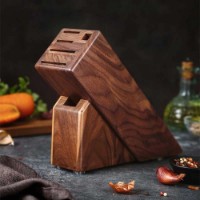 Подставка для ножей Takumi Acacia Wood 6 Slot (TK-KH06-AW) фото №3 — интернет-магазин Desire.md