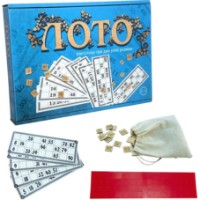 Joc educativ de masa Qiu Hao Лото с деревянными фишками (57162)