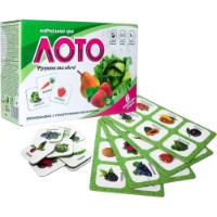 Joc educativ de masa Qiu Hao Лото Фрукты и овощи (57161)