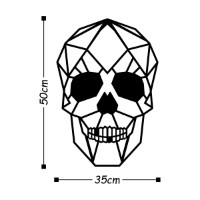Panou decorativ Wallity Skull imaginea #3 — magazin online Desire.md