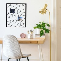 Panou decorativ Wallity Moodboard 2 Black