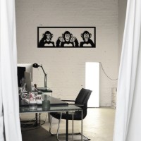 Panou decorativ Wallity Three Monkeys-L imaginea #3 — magazin online Desire.md