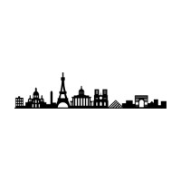 Panou decorativ Wallity Paris Skyline imaginea #4 — magazin online Desire.md