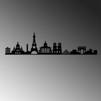 Panou decorativ Wallity Paris Skyline imaginea #5 — magazin online Desire.md