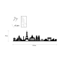 Panou decorativ Wallity Paris Skyline imaginea #6 — magazin online Desire.md