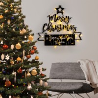 Декоративное панно Wallity Xmasgold 004