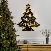 Panou decorativ Wallity Xmasgold 024