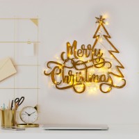 Panou decorativ Wallity Xmasgold 008 imaginea #2 — magazin online Desire.md