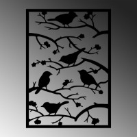 Panou decorativ Wallity Tree Branch Birds imaginea #4 — magazin online Desire.md
