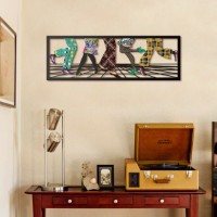 Panou decorativ Wallity Let's Dance Metal Wall Art APT005