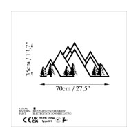 Panou decorativ Wallity Mountain v1 imaginea #6 — magazin online Desire.md