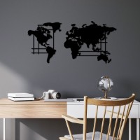 Panou decorativ Wallity World Map M