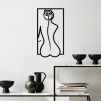 Panou decorativ Wallity Rose Silhouette M