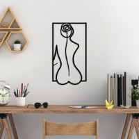 Panou decorativ Wallity Rose Silhouette M imaginea #3 — magazin online Desire.md