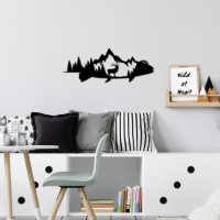 Panou decorativ Wallity Mountain And Deer imaginea #3 — magazin online Desire.md