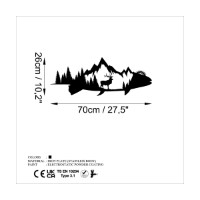 Panou decorativ Wallity Mountain And Deer imaginea #6 — magazin online Desire.md