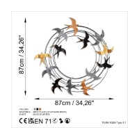 Декоративное панно Wallity Spiral Flock 6 фото №7 — интернет-магазин Desire.md