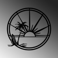 Panou decorativ Wallity Sea Sand Sun Surf 466 imaginea #4 — magazin online Desire.md