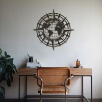 Panou decorativ Wallity World Map APT425LS
