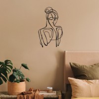 Panou decorativ Wallity Woman Silhouette APT594MS