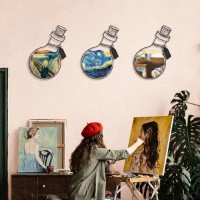 Panou decorativ Wallity Art Potion Set of 3 Metal Wall Art APT710 imaginea #2 — magazin online Desire.md