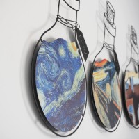 Panou decorativ Wallity Art Potion Set of 3 Metal Wall Art APT710 imaginea #9 — magazin online Desire.md