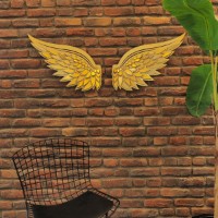Panou decorativ Wallity Angel Wings Metal Wall Art Set APT705