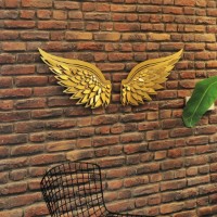 Panou decorativ Wallity Angel Wings Metal Wall Art Set APT705 imaginea #2 — magazin online Desire.md