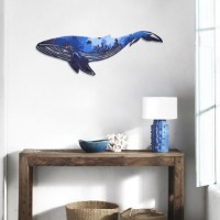 Panou decorativ Wallity Reef Whale Metal Wall Art APT651 imaginea #3 — magazin online Desire.md