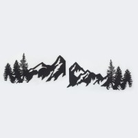 Panou decorativ Wallity Mountains Metal Wall Art APT630 imaginea #4 — magazin online Desire.md