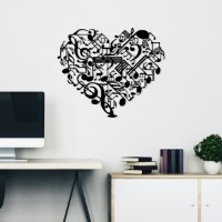 Декоративное панно Wallity Musical Heart