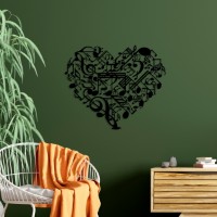 Декоративное панно Wallity Musical Heart фото №3 — интернет-магазин Desire.md