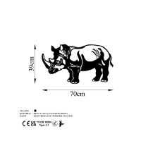 Декоративное панно Wallity Rhino фото №5 — интернет-магазин Desire.md