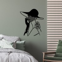 Panou decorativ Wallity Striped Woman imaginea #2 — magazin online Desire.md