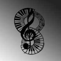 Panou decorativ Wallity Musical 4 imaginea #4 — magazin online Desire.md