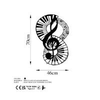 Panou decorativ Wallity Musical 4 imaginea #5 — magazin online Desire.md