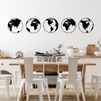 Panou decorativ Wallity World Map 2