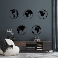 Panou decorativ Wallity World Map 2 imaginea #2 — magazin online Desire.md