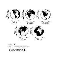 Panou decorativ Wallity World Map 2 imaginea #5 — magazin online Desire.md