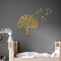 Panou decorativ Wallity Tree And Birds 4 imaginea #2 — magazin online Desire.md