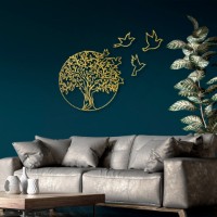 Panou decorativ Wallity Tree And Birds 4 imaginea #3 — magazin online Desire.md