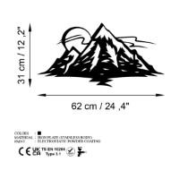 Panou decorativ Wallity Mountain 25 imaginea #6 — magazin online Desire.md