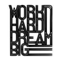 Panou decorativ Wallity Work Hard Dream Big 2 imaginea #5 — magazin online Desire.md
