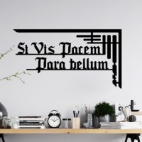 Panou decorativ Wallity Si Vis Pacem 1