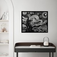 Panou decorativ Wallity Vangogh 2 imaginea #3 — magazin online Desire.md