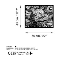 Panou decorativ Wallity Vangogh 2 imaginea #6 — magazin online Desire.md